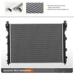 Aluminum Core Cooling Radiator for Land Rover Freelander (2002–2006) DPI-2870