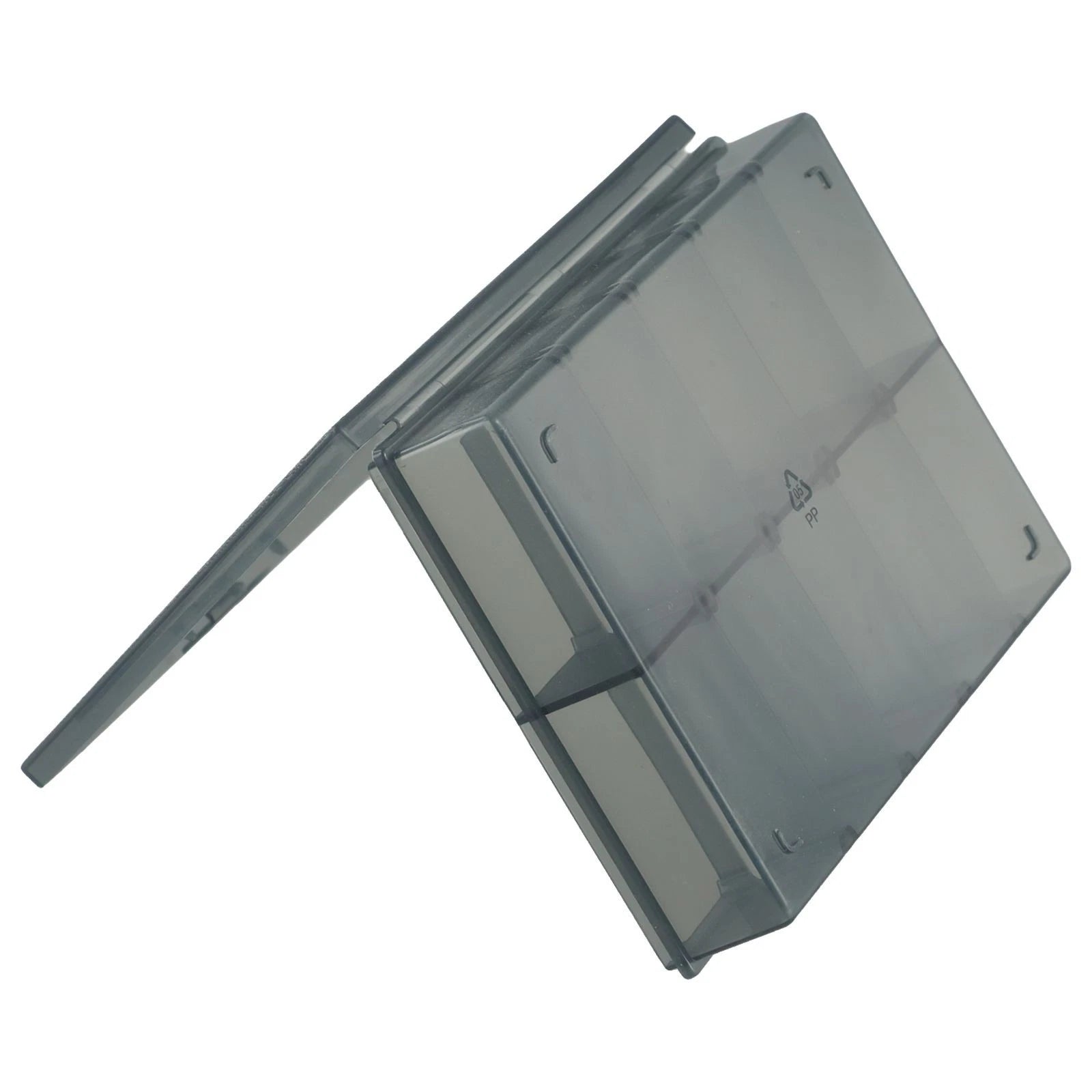 2X Plastic Grid Box for Neatly Storing Tool Parts and Accessories