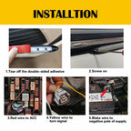 6" Sequential DRL LED Daytime Running Light Strip for Universal Fit (YYYY–YYYY)