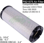 Set of 4 Air Filters for Donaldson Bobcat FPG05 (P822858, P821575)