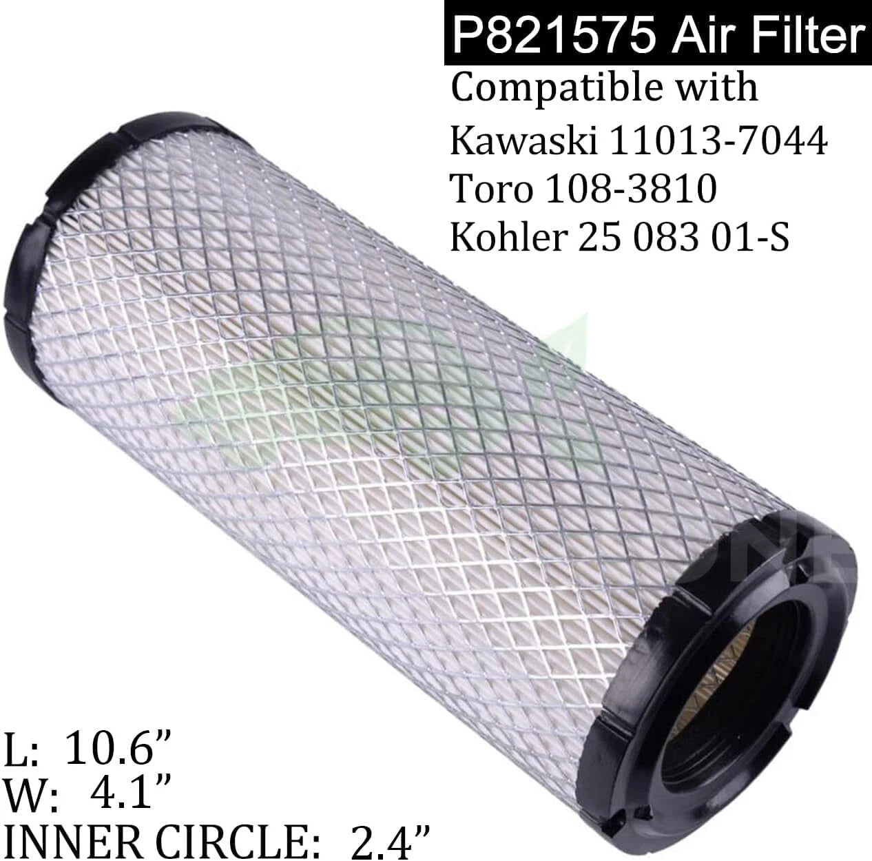Set of 4 Air Filters for Donaldson Bobcat FPG05 (P822858, P821575)