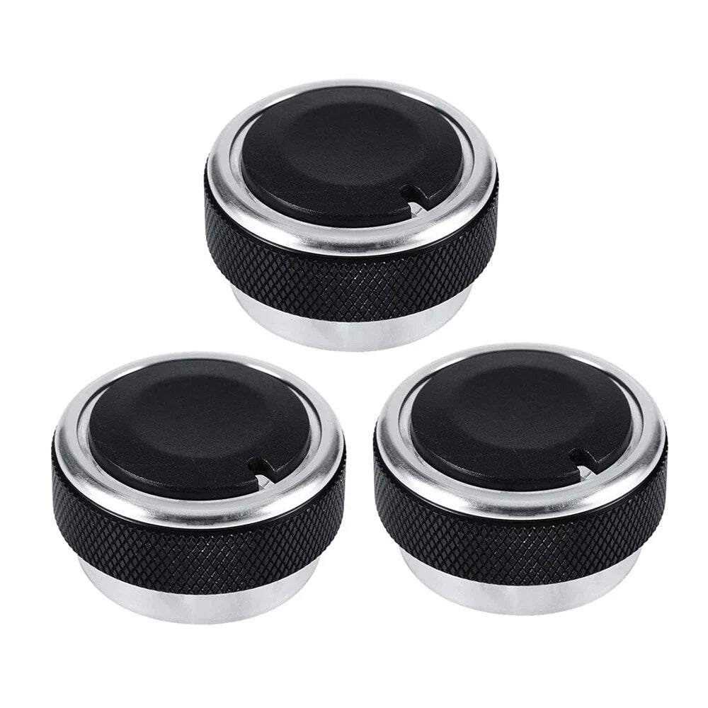 3 x Switch Knob Heater Climate Control Button A/C for Ford Focus Mondeo Fusion
