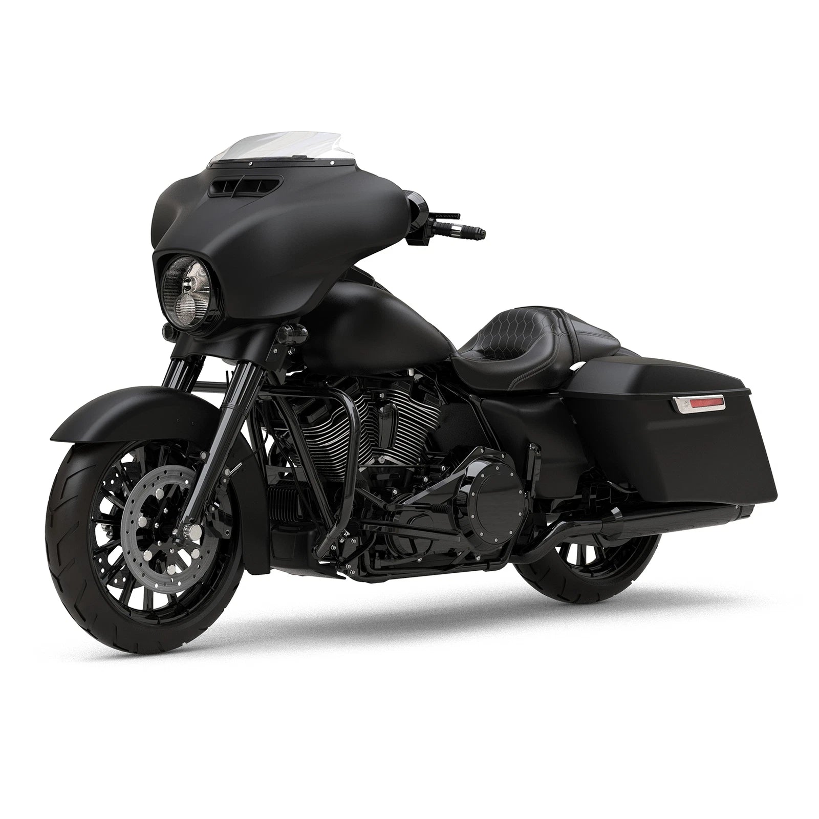 Fairings Body Kit for Harley Touring CVO Street Glide (2014–2024) Black Denim