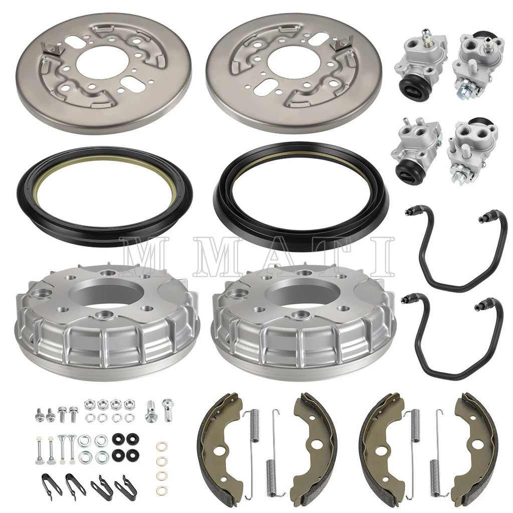 Front Brake Drum Shoes Kit for Honda Foreman 400 TRX400FW (1999–2001)