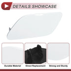 Front Left Washer Nozzle Cover Cap for Audi A6 (C7) (2015–2018) 1 Pcs White