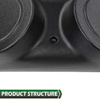 Overhead Stereo Console for Polaris RZR 570 800 RZR 4