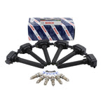 Set of 6 Bosch Ignition Coils for Iridium Platinum (Gap 0.039)