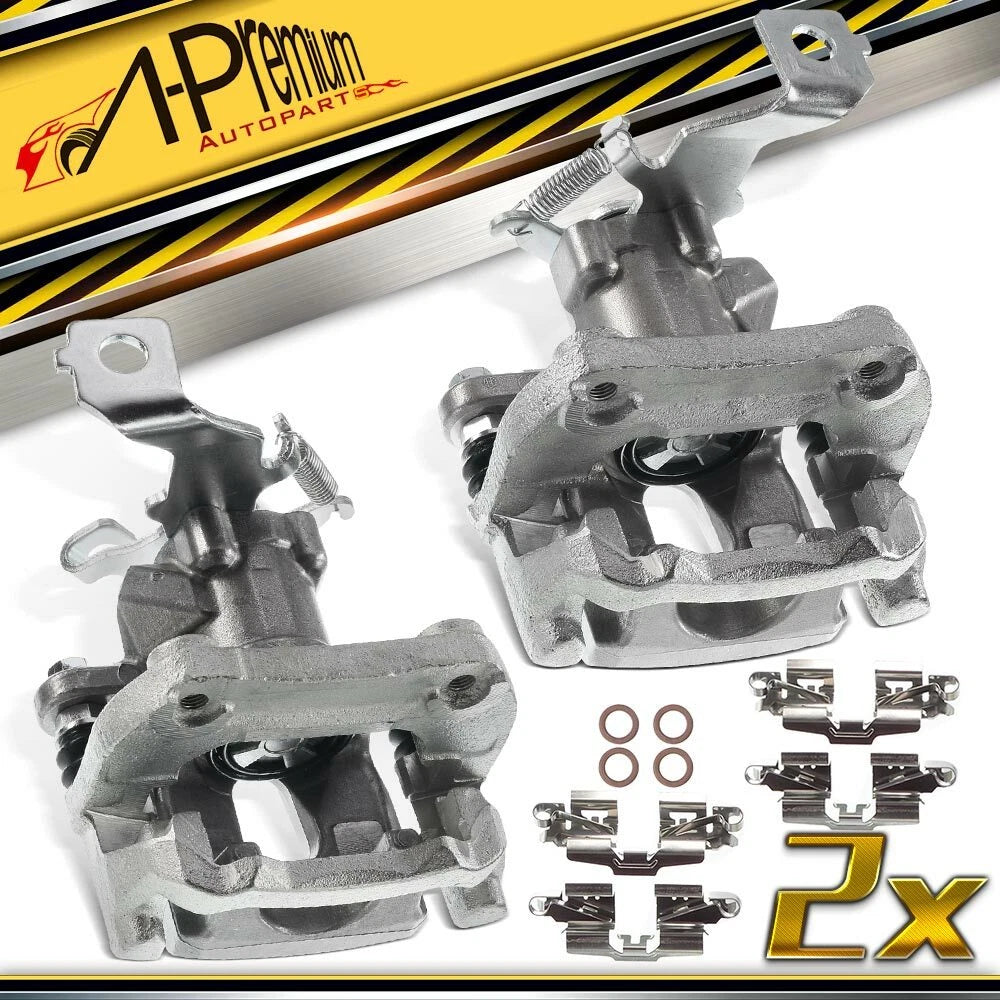 Rear Side Disc Brake Calipers and Bracket for Scion tC (2011-2016)
