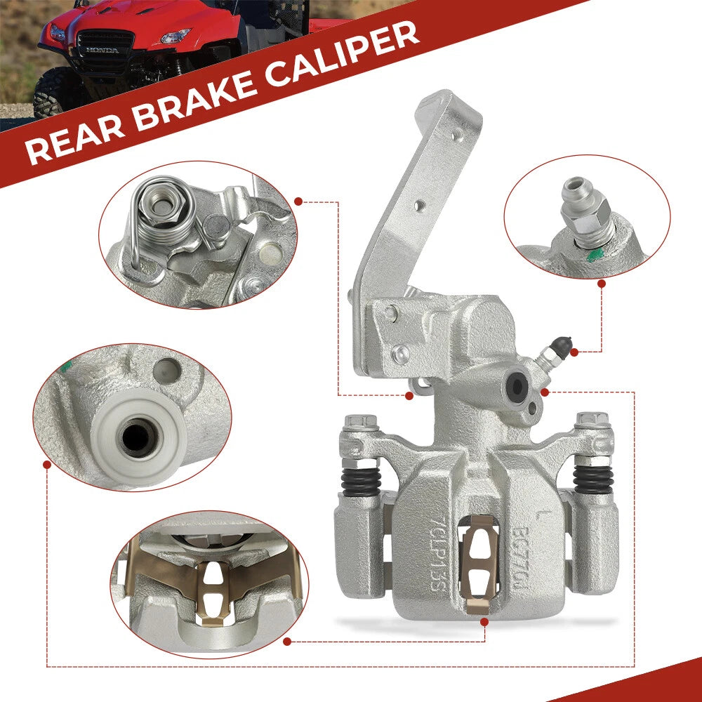 Left Rear Brake Caliper for Honda Big Red MUV700 (2009–2013)