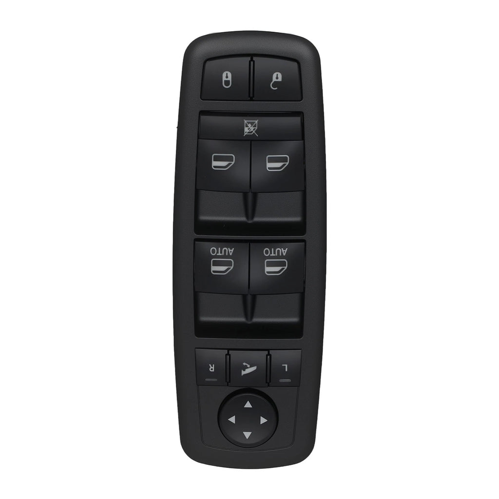 Left Master Window Control Switch for Jeep Cherokee (2015–2020) 68231806AA Black