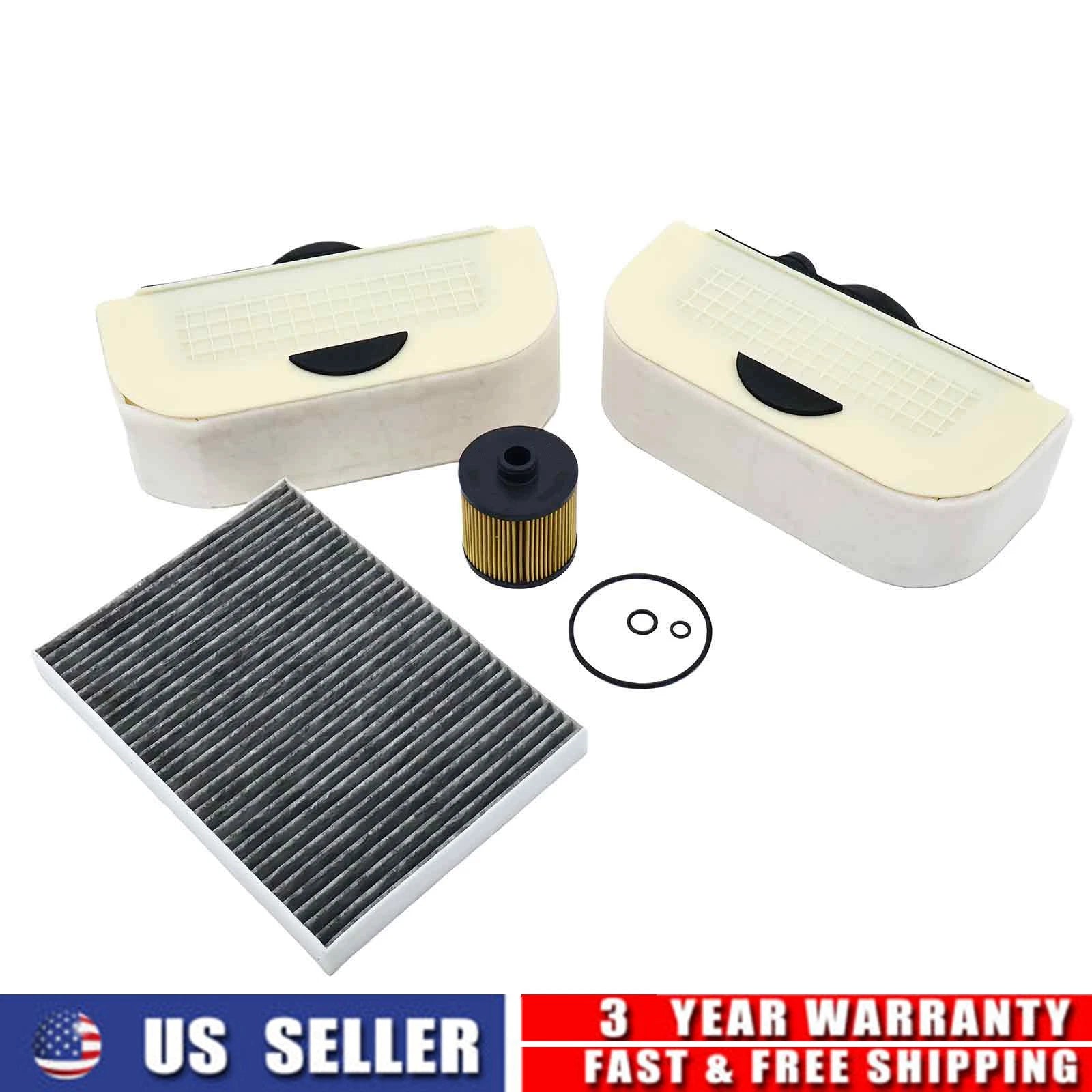 Oil Filter, Air Filter & AC Filter Kit for Bentley Bentayga W12 (2017–2023)