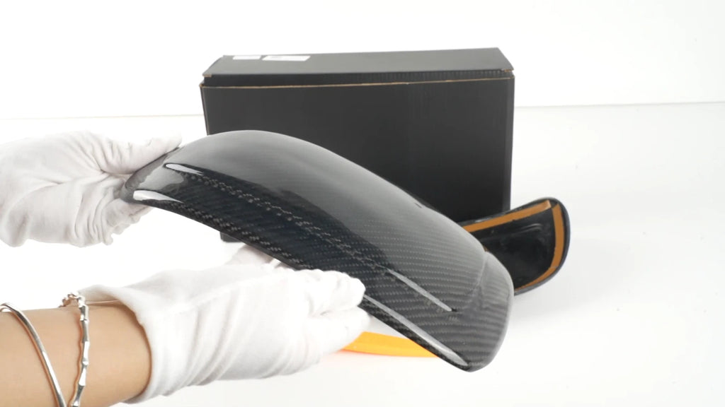 Carbon Fiber Side Mirror Cover Cap for Chevy Silverado/Sierra (1999–2006)