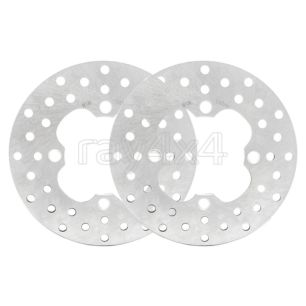 2X Front Brake Disc Rotors for Honda Foreman 500, Rubicon 500, Rincon 680 (2005–2023)