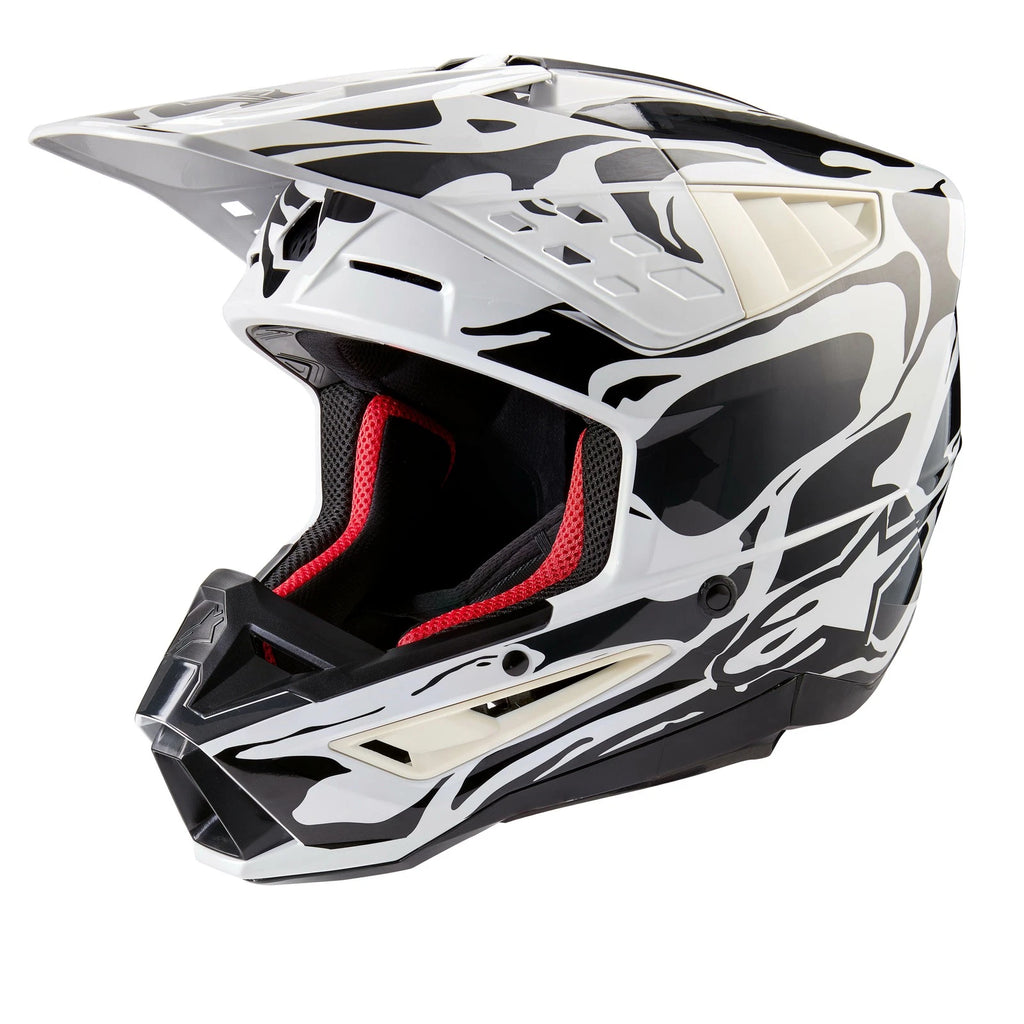 Alpinestars S M5 Helmet for Offroad (X-Large, Cool Grey/Dark Grey)