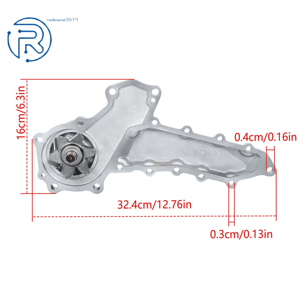 Water Pump for Kubota L2050 L2250 L2350 (16412-73030, 1A021-73035, 1A021-73030)