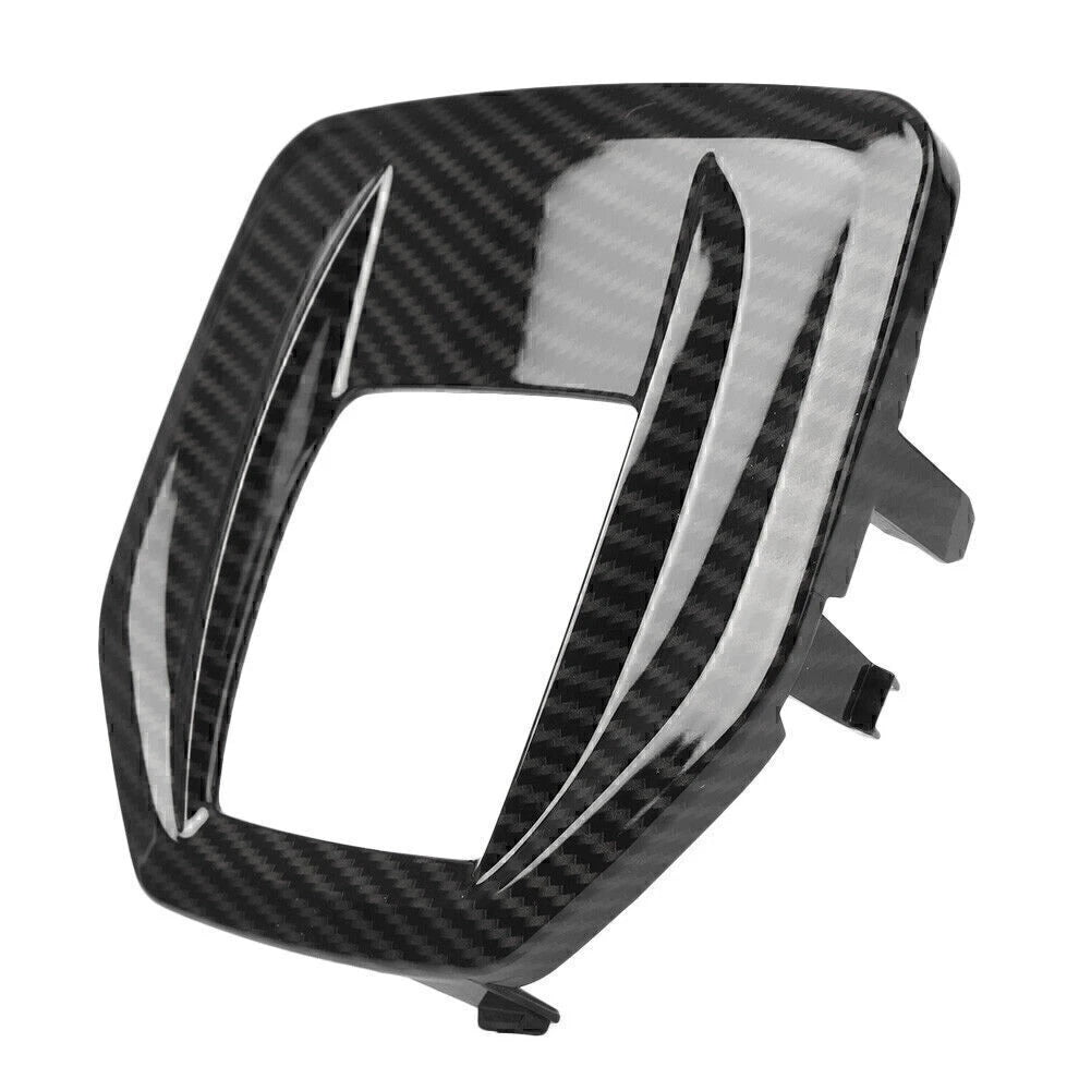 Carbon Fiber Center Console Panel Trim for Alfa Romeo Giulia Stelvio (2017–2019)