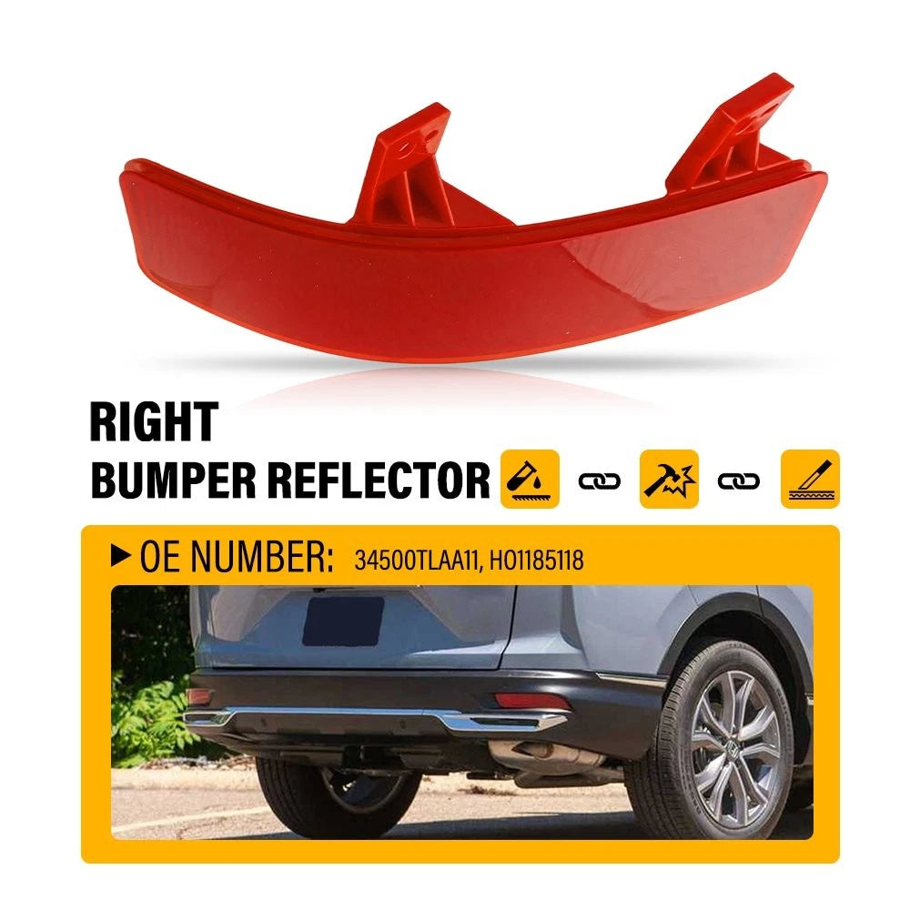 Right Rear Bumper Reflector for Honda CR-V (2020–2022) EX-L Hybrid Touring