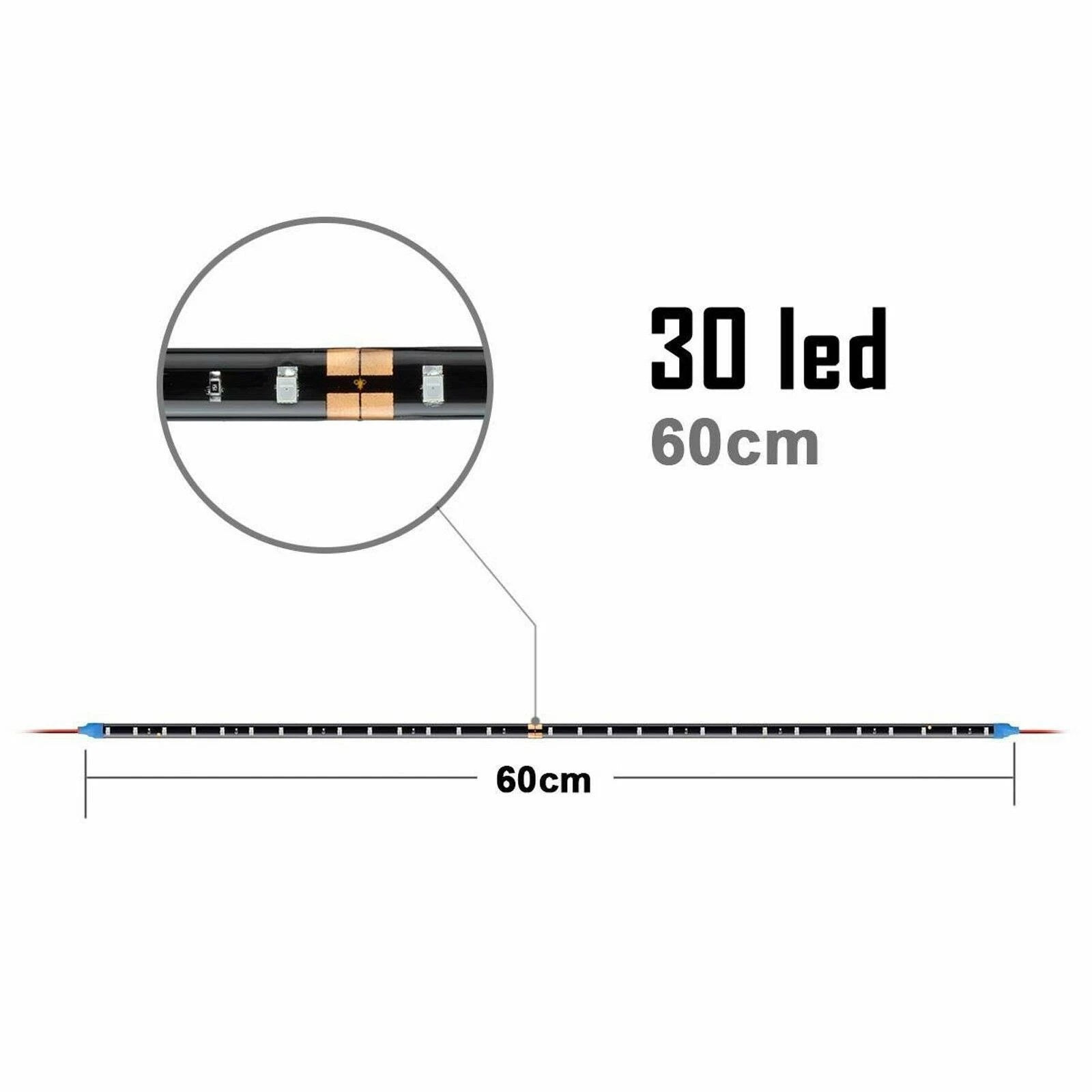 Side Shine Glow Headlight Strip Lights for All Cars (2025-2025)