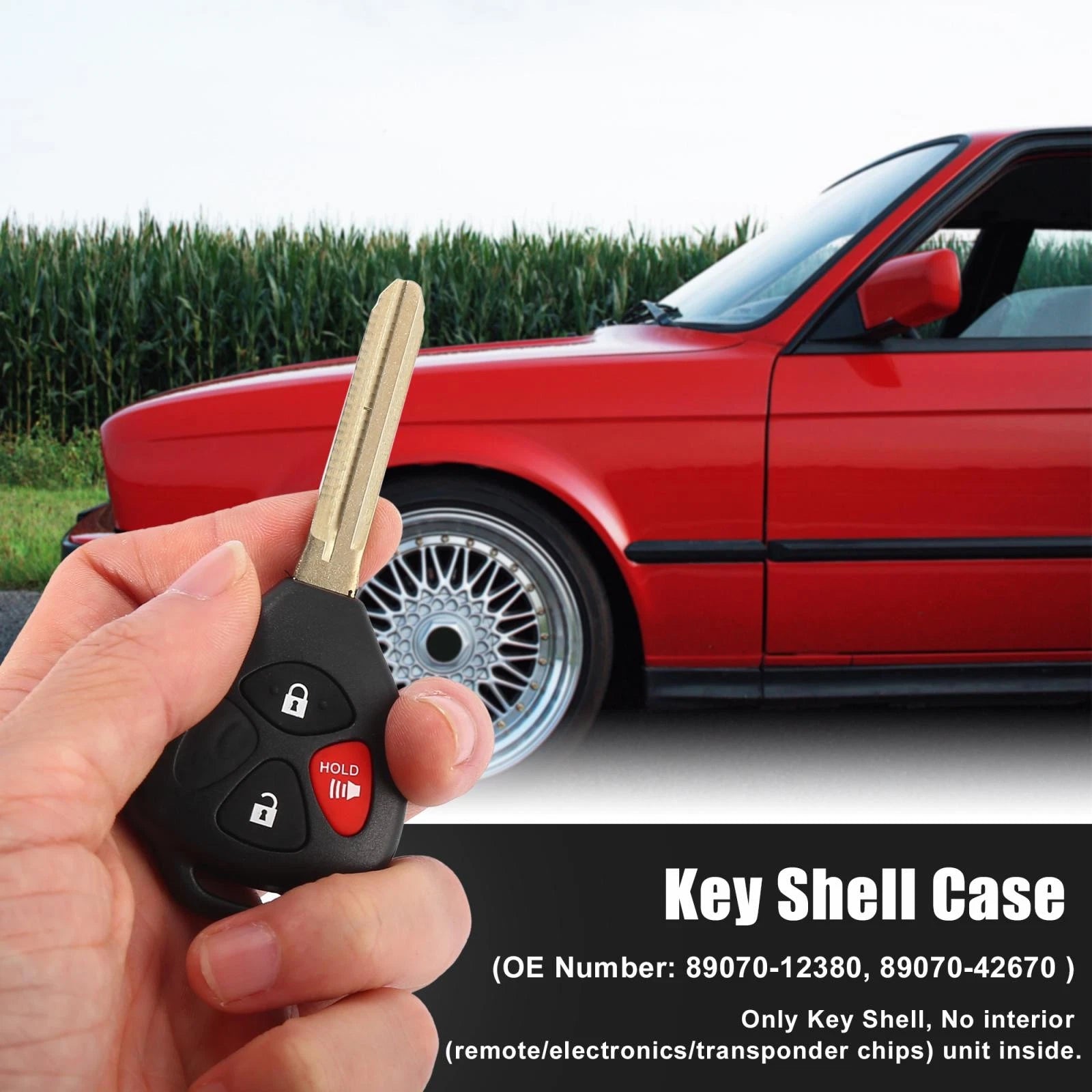 Key Remote Case Replacement for Toyota Camry (2007–2010) HYQ12BBY