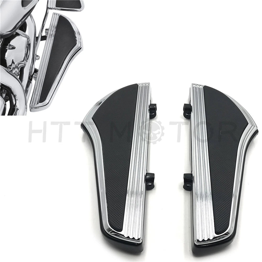 Front Driver Footboard Shark Fin for Harley Road King (2009–2013), Softail (2000–2017)