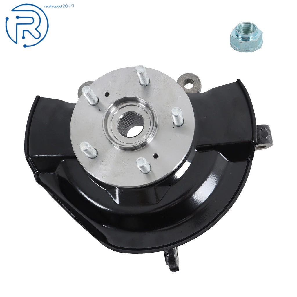 Front Left Steering Knuckle & Wheel Hub Bearing Assembly for Honda CR-V (2007-2009)