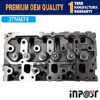 Cylinder Head Assembly for Yanmar 3TNM74 3TNM74F (NCJT, 3TNM74F-SAKV)