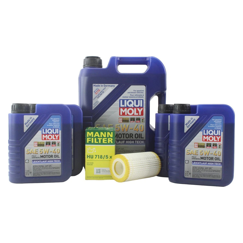 Oil Change Kit for Mercedes CLS550 (2007–2011) - 9L Liqui Moly 5W40