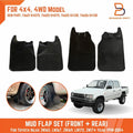 Rubber Mud Flaps Splash Guards for 4WD Toyota Hilux D4D LN167 ZN174 (98-04)