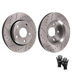 Front Brake Rotors Kit for Jeep Wrangler (2007–2018) S53040