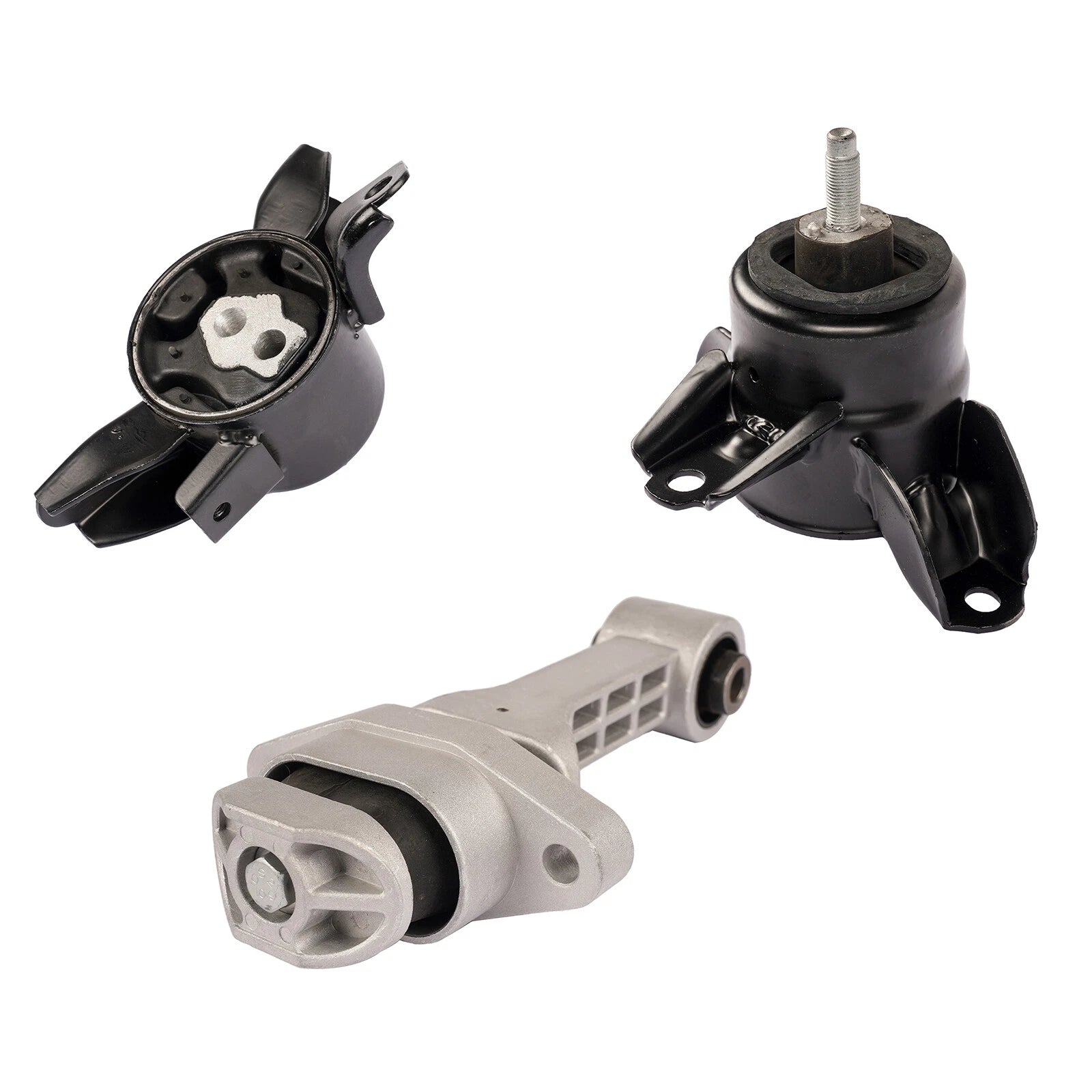 3X Engine Front Trans & Torque Strut Mount for Hyundai Elantra (2013–2016)