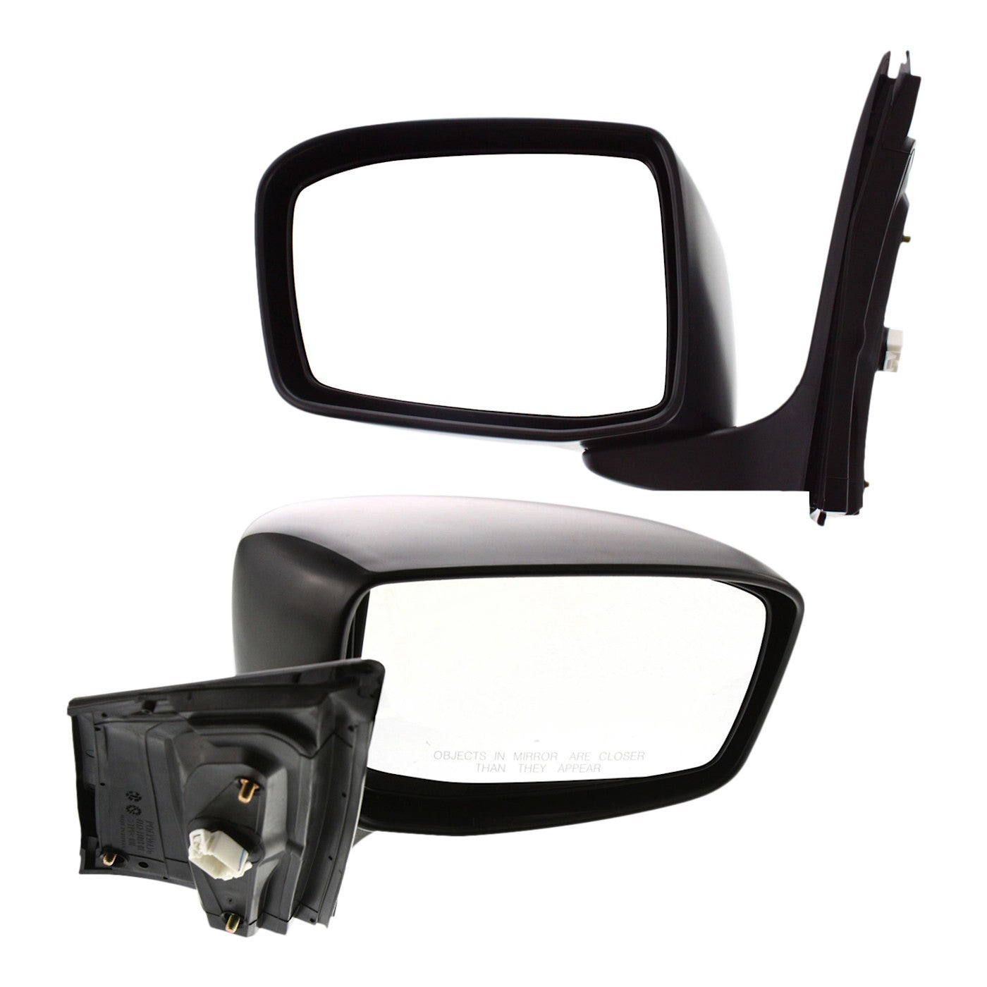 Power Mirror Set of 2 for Honda Odyssey (2005–2010) Manual Folding