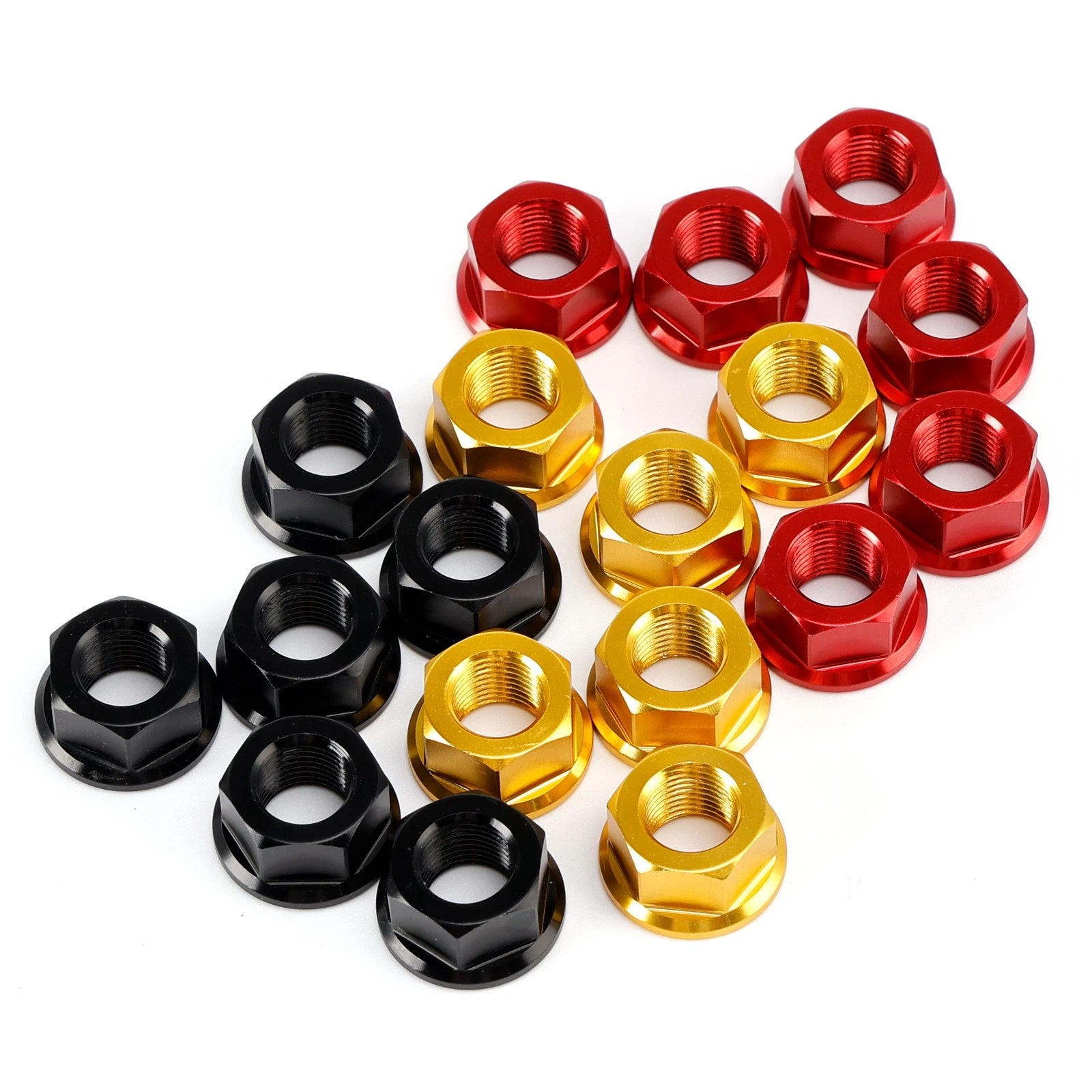 6x Rear Sprocket Nuts M10 x 1mm for Ducati Panigale V2 V4 V4S 1199 1299 (2012–2024)