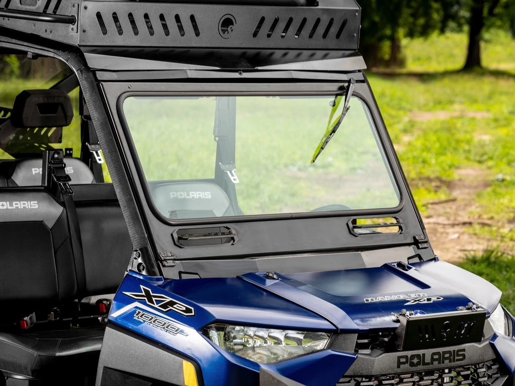 Flip Down Glass Windshield for Polaris Ranger XP 1000 (2017–2023)