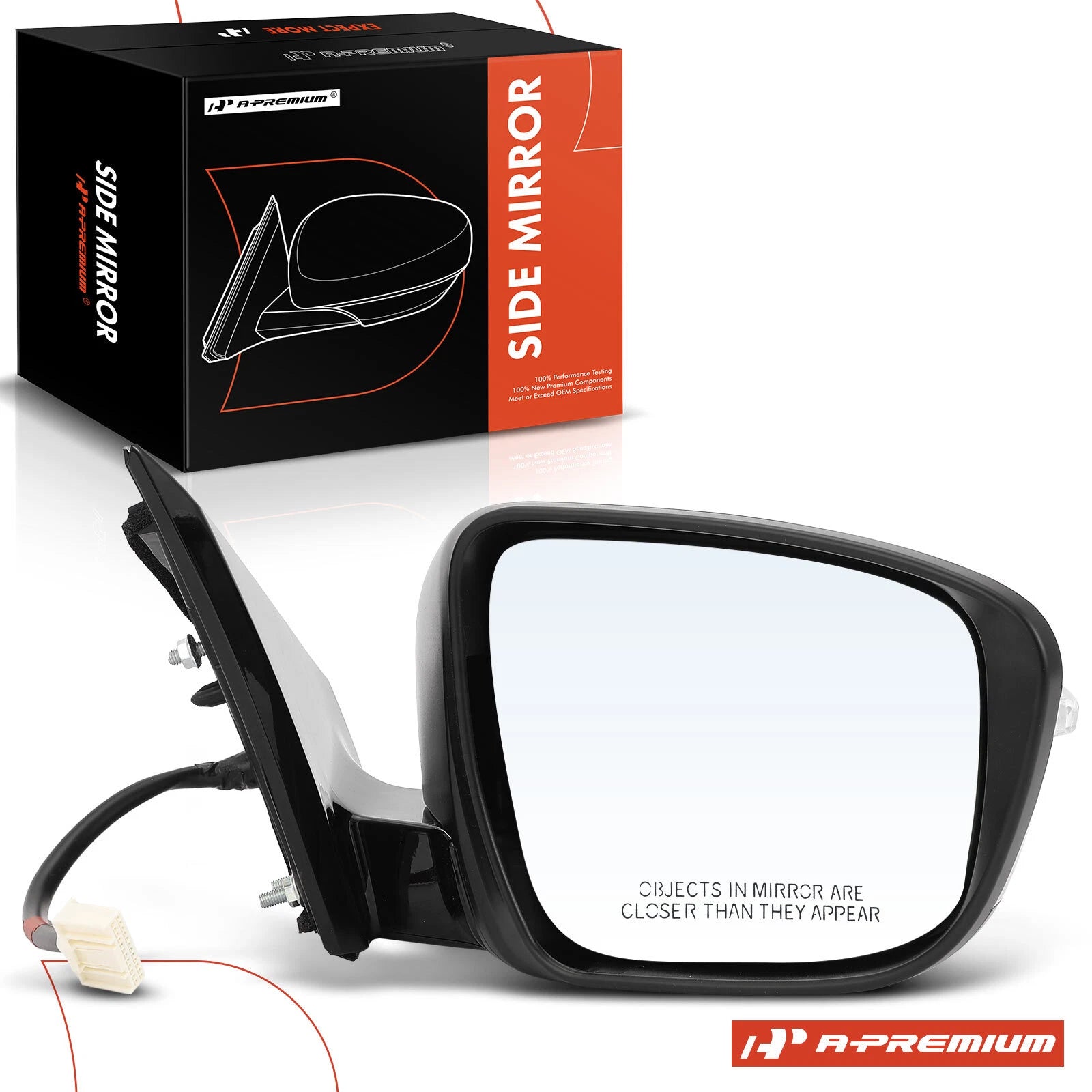 Passenger Power Mirror with Signal Light for Nissan Murano (2015)