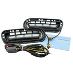 2 x LED DRL Fog Lights for Kia Stinger (2018–2022)