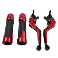 Red Extendable Brake Clutch Levers for Honda CBR125R CBR250R (2004-2016)
