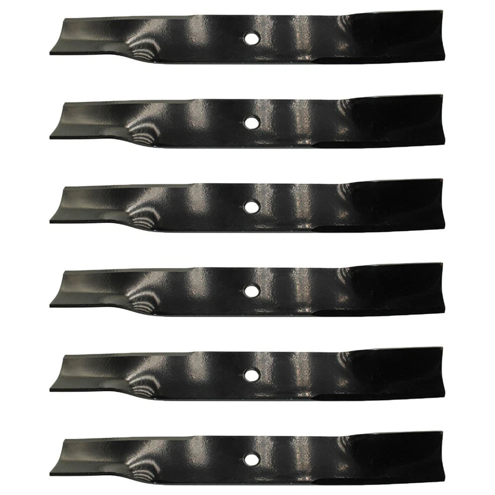 Set of 6 Lawn Mower Blades for Hustler Fastrak X XR7 Raptor SD Super Z