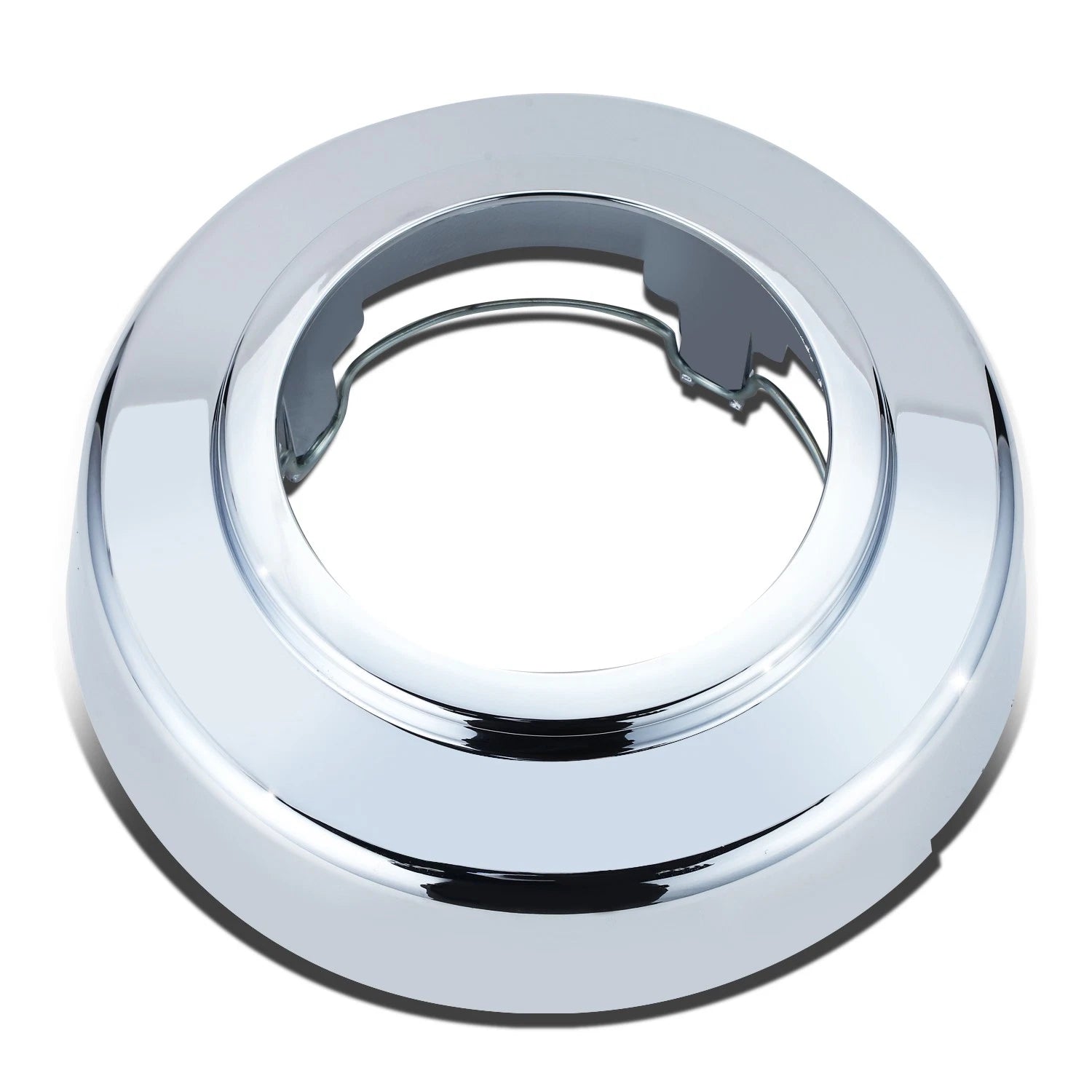 Set of 4 Push On Style Front Wheel Center Caps for Ford F250 F350 E150 E250 E350 (1995–2008)