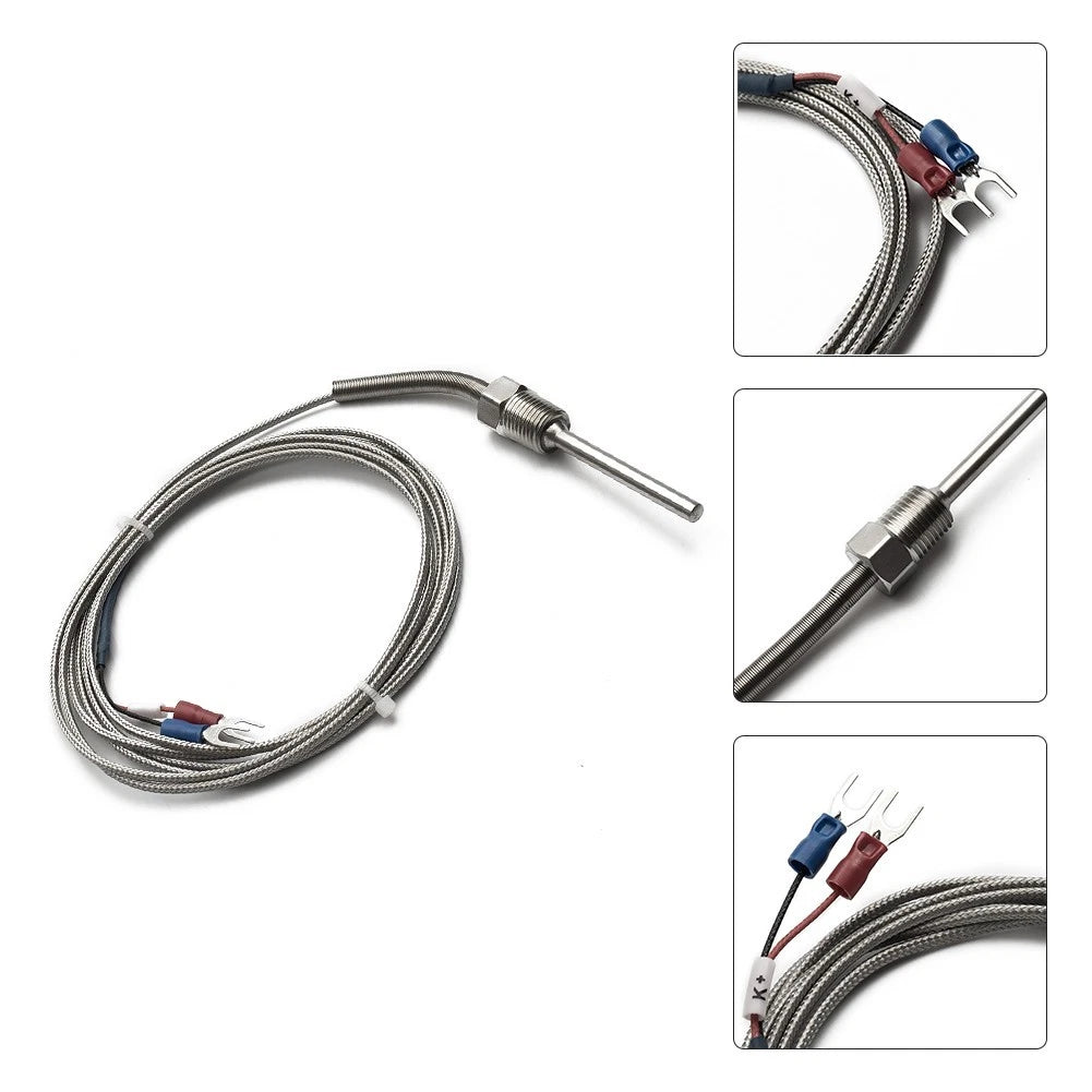 K Thermocouple Temperature Sensor for PID Controller Replacement