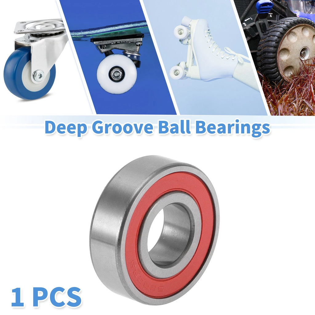 6203LLU Deep Groove Ball Bearing for Scooter Skateboard (17x40x12mm)