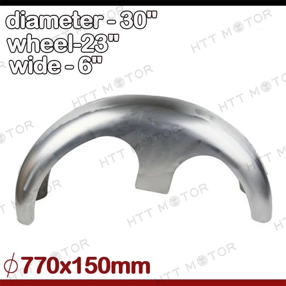 23" Wheel 120-140 Tires 6" Width Front Fender for Harley Electra Glide Road King