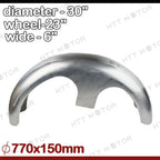 23" Wheel 120-140 Tires 6" Width Front Fender for Harley Electra Glide Road King