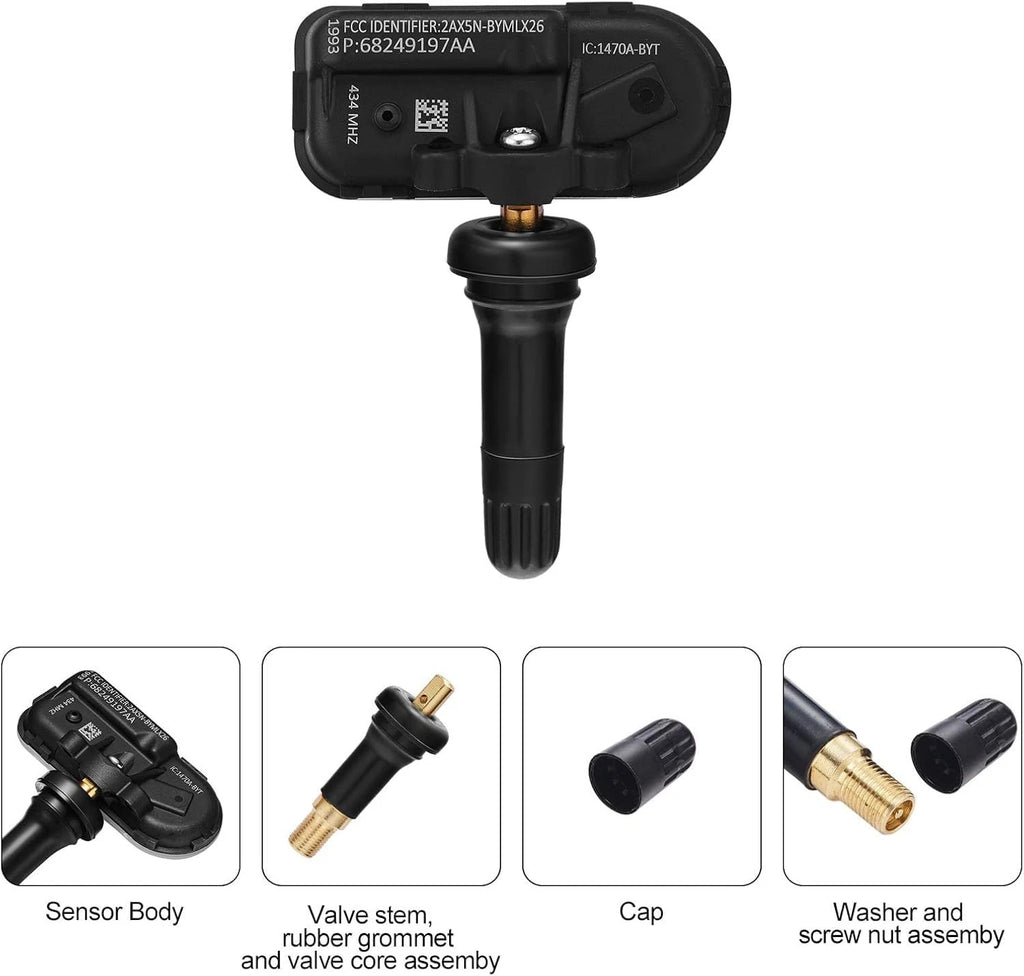 Preprogrammed Tire Pressure Sensor TPMS for 2021-2023 Kia K5 (1.6L)