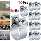 Set of 4 Mini Hose Clips for Fuel Line Clamps (Petrol/Diesel)
