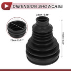 Inner CV Joint Boot Kit with Clamps for BMW 320i (2013–2018) - 31607570270