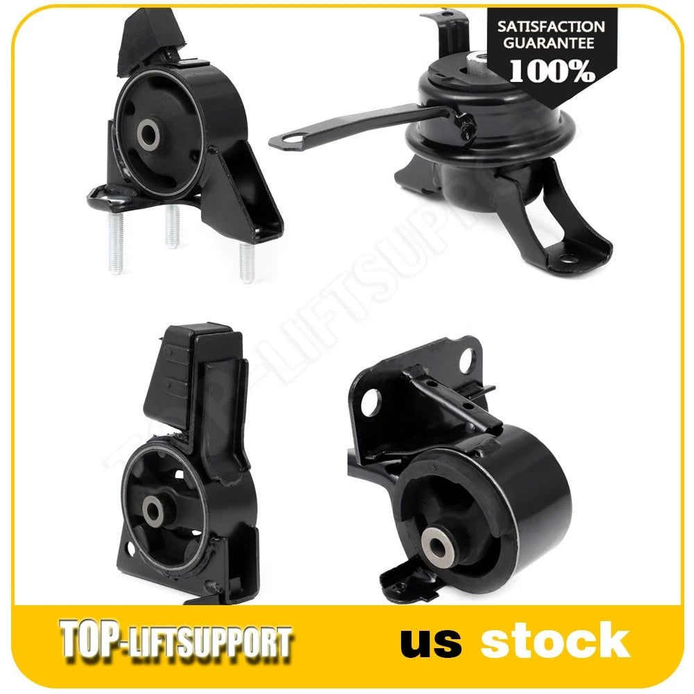 Set of 4 Engine Motor Mounts for Toyota Corolla (1999–2001)