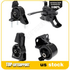 Set of 4 Engine Motor Mounts for Toyota Corolla (1999–2001)