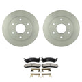 Bosch QuietCast Front Rotor & TRW Pro Ceramic Disc Brake Pad Kit for Yukon XL 1500 (2001–2021)