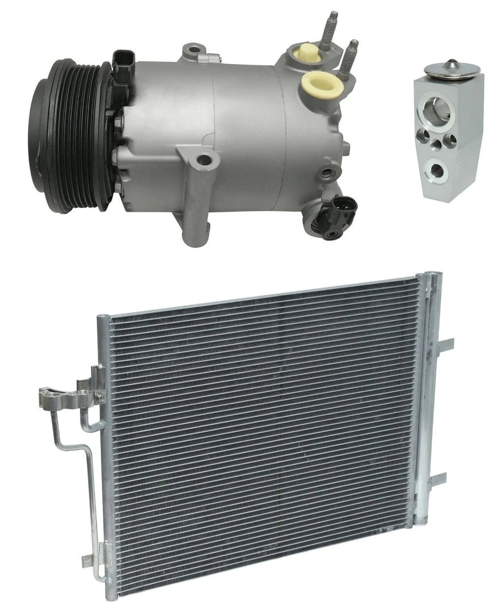 A C Compressor Kit With Condenser for Ford Transit Connect 1.6L (2015–2018)