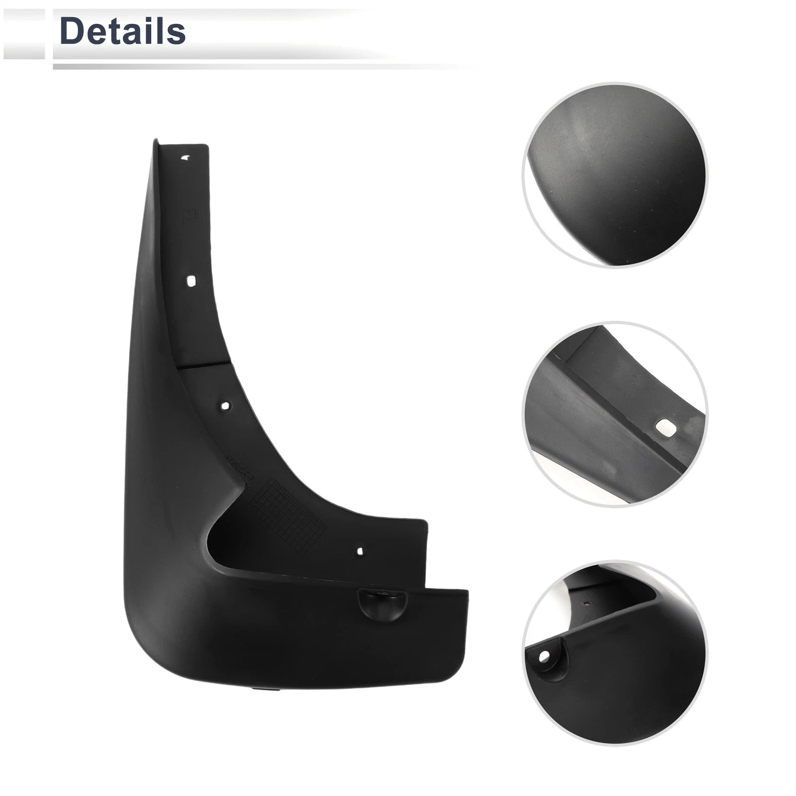 Set of 2 Mud Flaps Splash Guards for Mazda CX-7 (2007–2012)